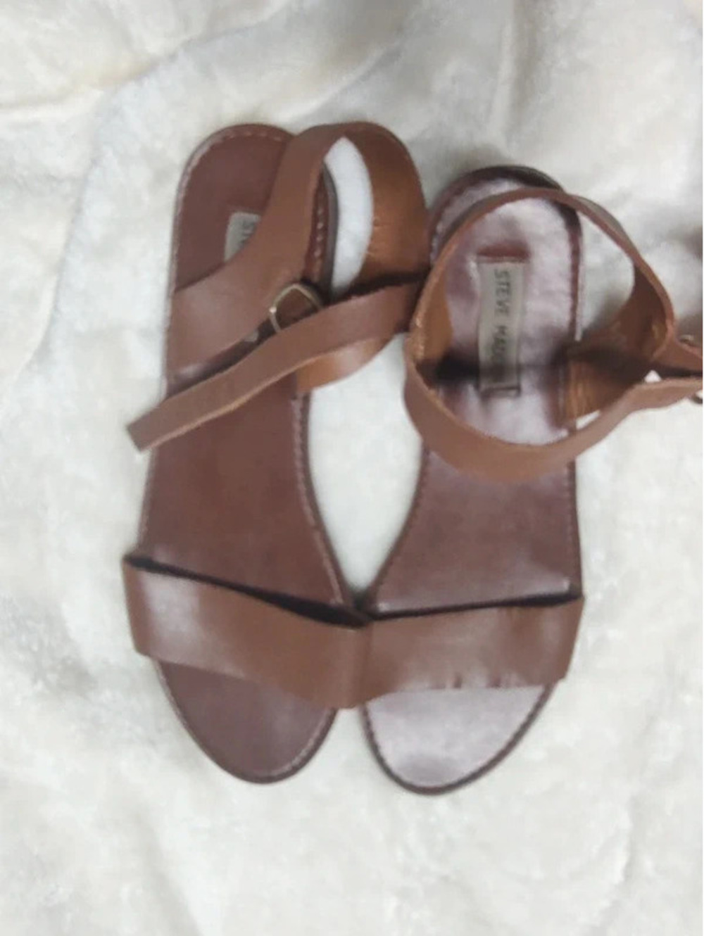 Steve Madden sandals brown leather size 11